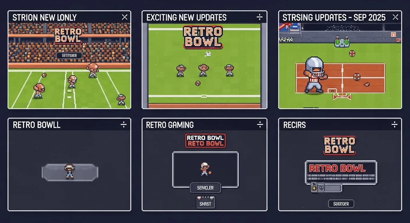 Exciting Developments in Retro Bowl: New Updates for September 2025